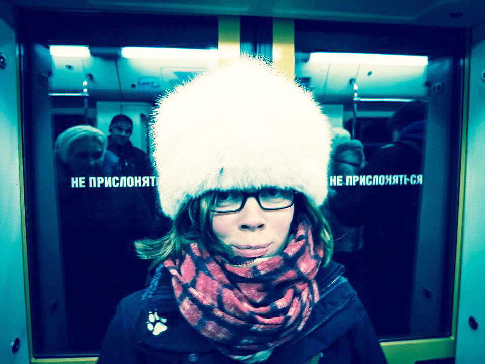 Christine in Moskau